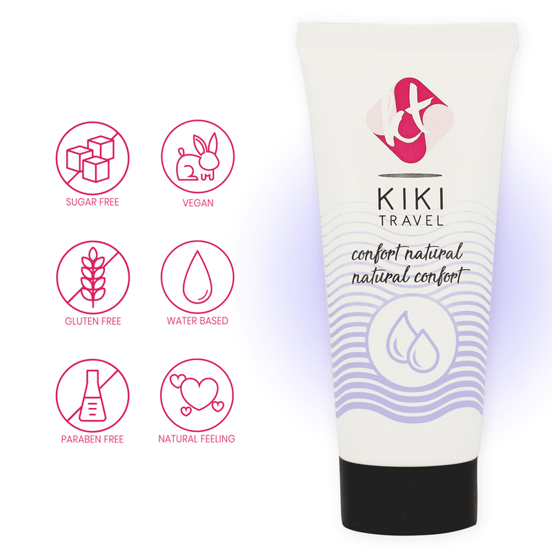 KIKÍ TRAVEL - CONFORT LUBRIFICANTE NATURAL 50 ML - Toys "n" Us