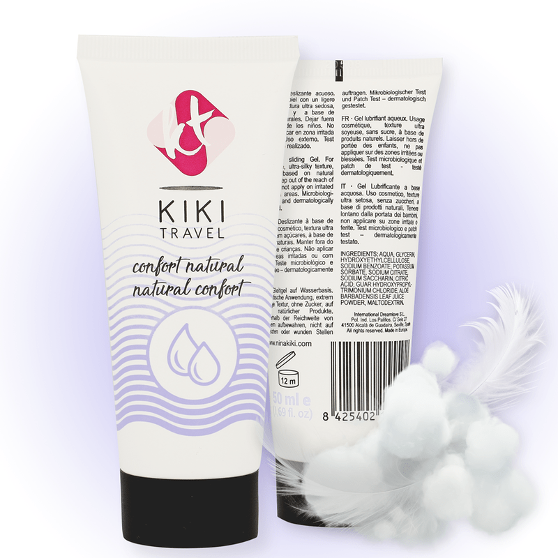 KIKÍ TRAVEL - CONFORT LUBRIFICANTE NATURAL 50 ML - Toys "n" Us