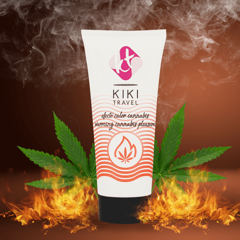 KIKÍ TRAVEL - CANNABIS LUBRIFICANTE DE EFEITO QUENTE 50 ML - Toys "n" Us