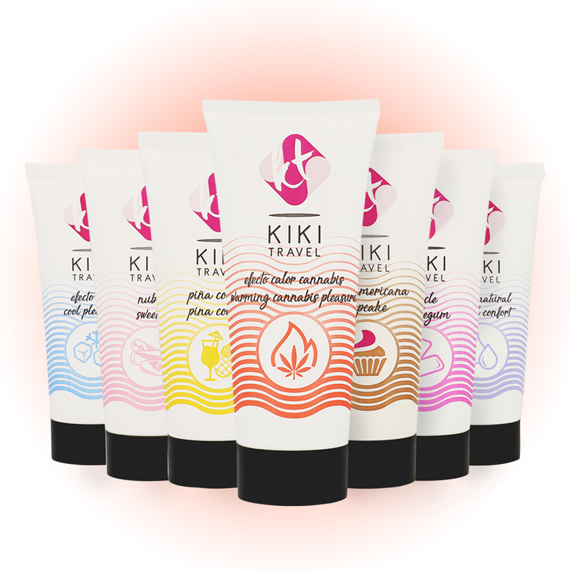 KIKÍ TRAVEL - LUBRIFICANTE DE EFEITO QUENTE DE CANNABIS 50 ML