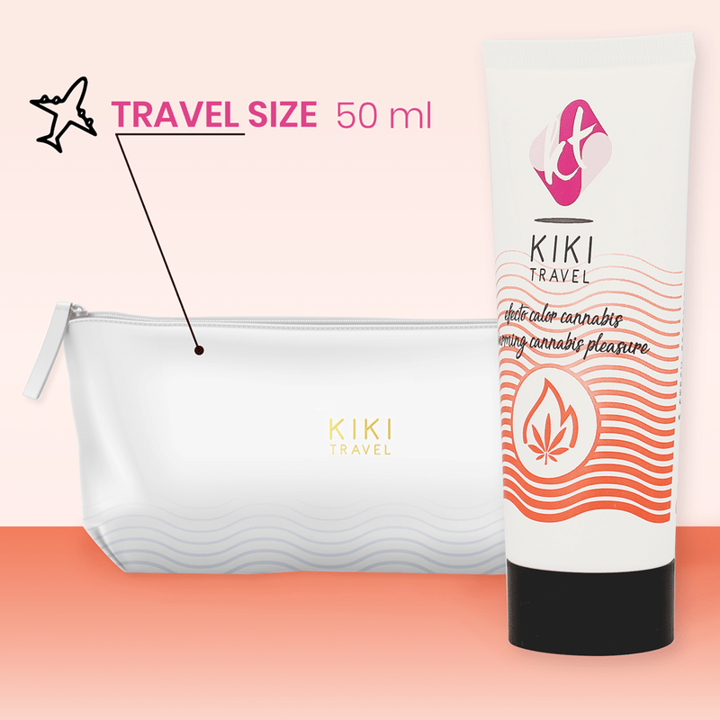KIKÍ TRAVEL - CANNABIS LUBRIFICANTE DE EFEITO QUENTE 50 ML - Toys "n" Us