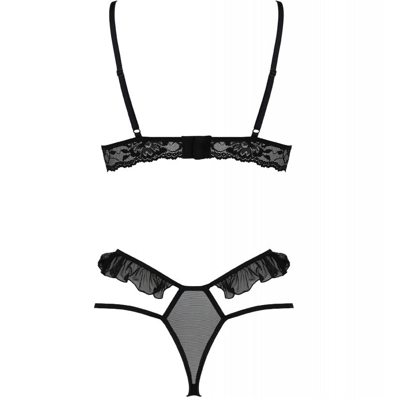 PASIÓN - CONJUNTO DOLLY DOS PIEZAS NEGRO L/XL