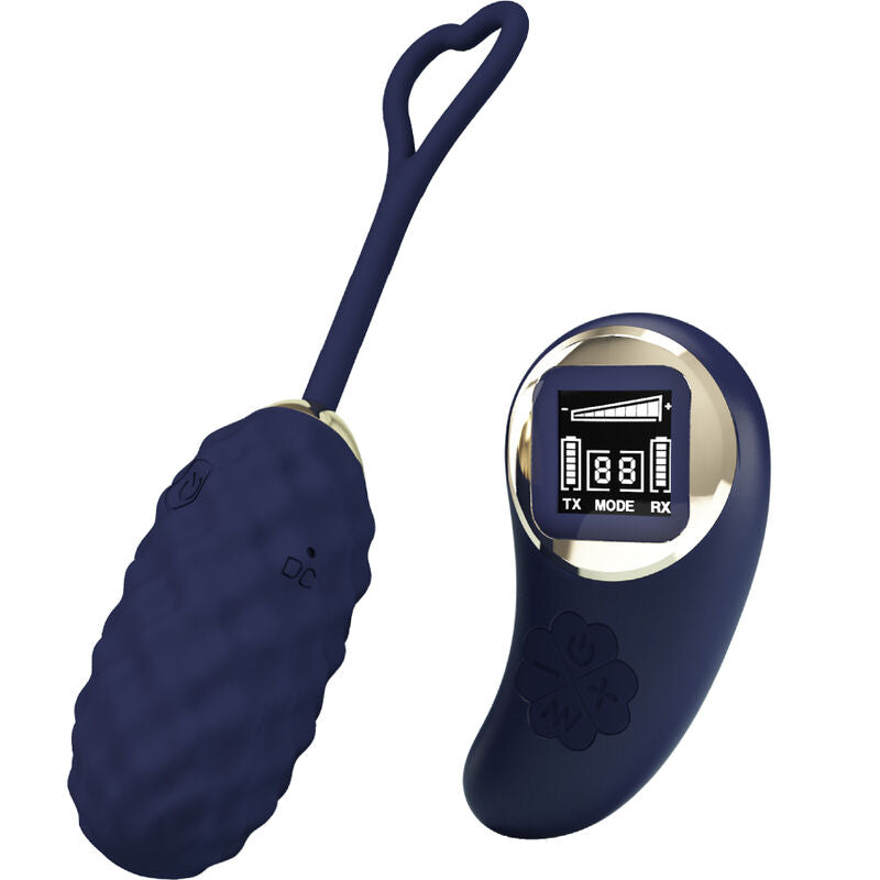 PRETTY LOVE - OVO VIBRADOR COM CONTROLE REMOTO VIVIAN BLUE