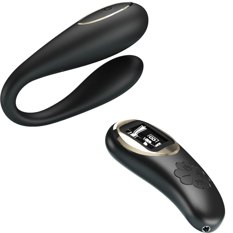 PRETTY LOVE - NATHAN DOUBLE PLEASURE VIBRADOR CONTROLE REMOTO