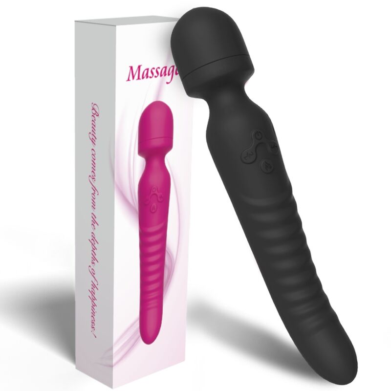 ARMONY - MASAJEADOR Y VIBRADOR MISSION EFECTO CALOR NEGRO