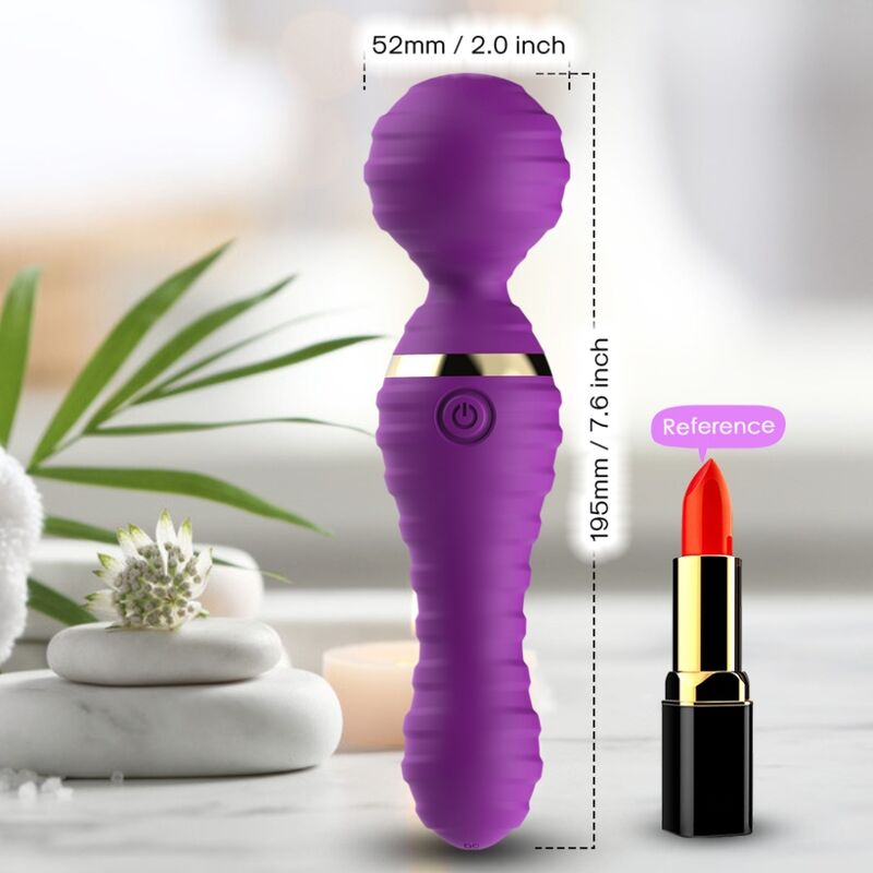 ARMONY - FREEDO MASAJEADOR Y VIBRADOR PEQUEÑO MORADO