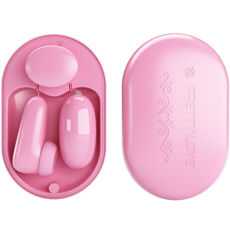PRETTY LOVE - CAIXA MÁGICA COM BALA VIBRANTE E ESTIMULADOR ROSA