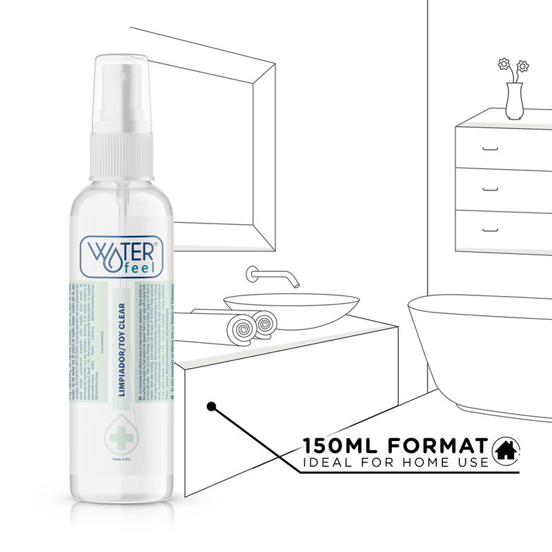 WATERFEEL - LIMPADOR DE BRINQUEDOS ESTÉRIL 150 ML - Toys "n" Us