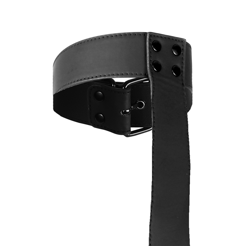 Conjunto de bondage sumiso fetiche: collar y esposas para muñecas, restricción corporal