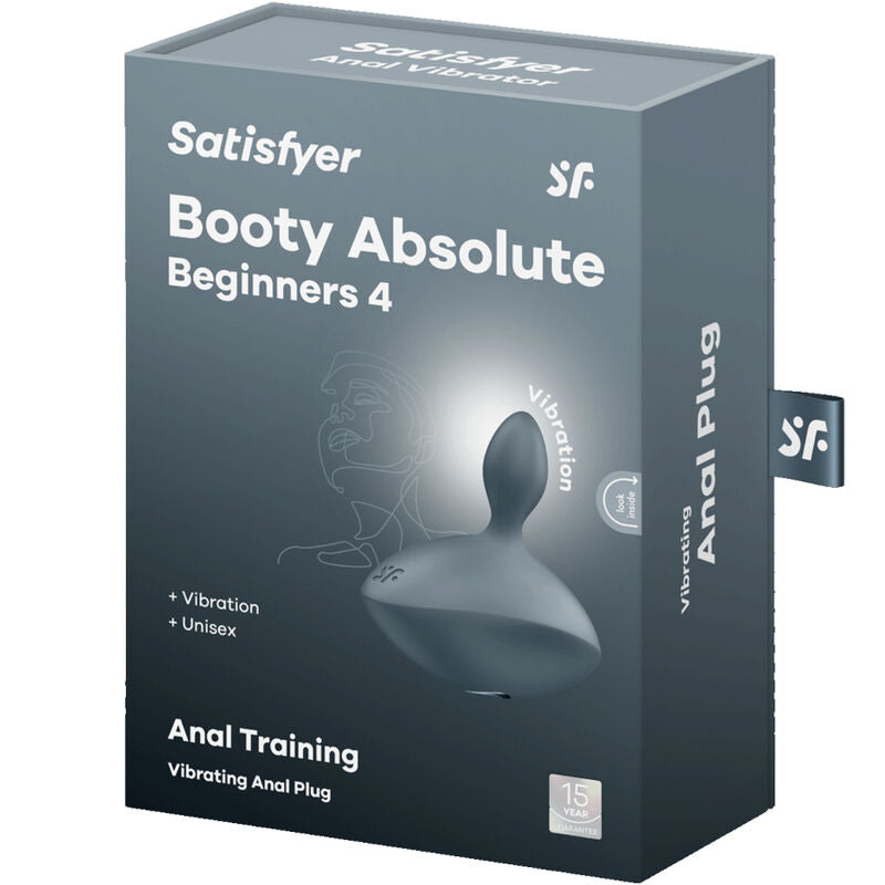 SATISFYER - VIBRADOR ANAL ABSOLUTE BEGINNERS COM 4 PLUGUES