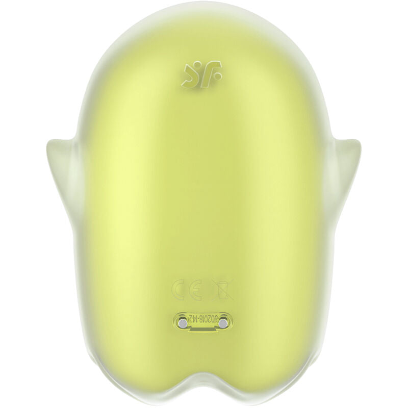 SATISFYER - GLOWING GHOST AIR PULSE E VIBRADOR BRANCO
