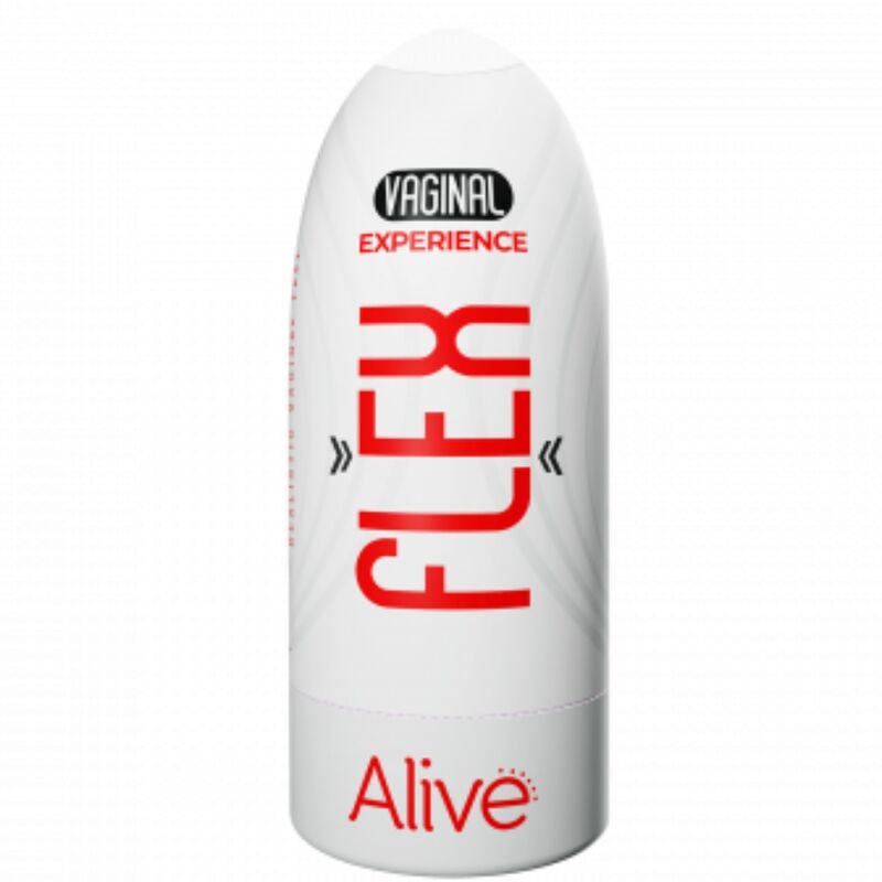 ALIVE - MASTURBADOR MASCULINO FLEX VAGINAL TAMANHO M