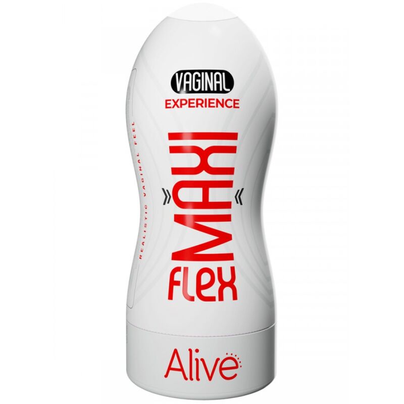 ALIVE - MAXI FLEX MASTURBADOR MASCULINO VAGINAL TAMANHO G