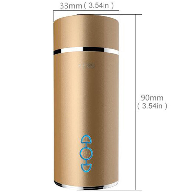ARMONY - VIBRADOR VAGINA DOURADO MASTURBADOR