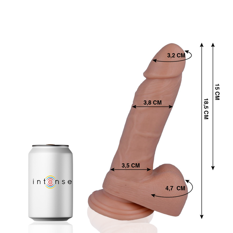 MR INTENSE - 14 PENE REALISTA 18.5 CM -O- 3.8 CM