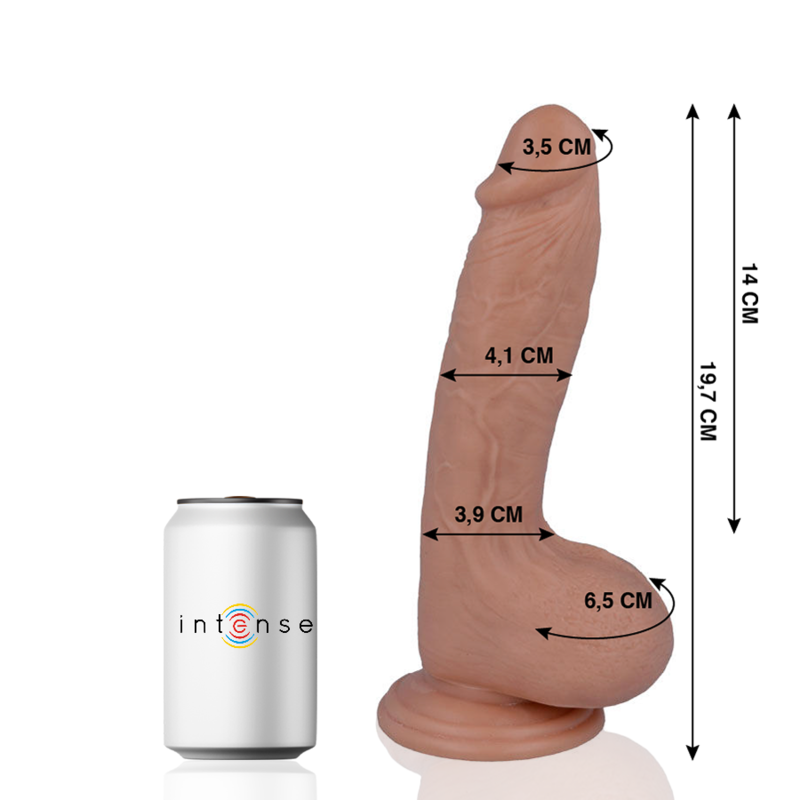 MR INTENSE - 17 PENE REALISTA 19.7 CM -O- 4.1 CM