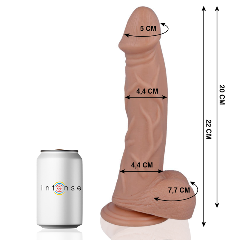 MR INTENSE - 26 PENE REALISTA 22 CM -O- 4.4 CM