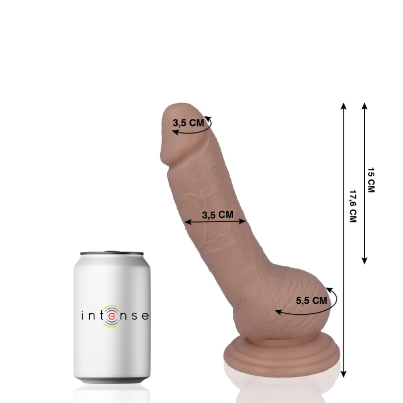 MR INTENSE - 8 REALISTIC PENIS 17.6 CM -O- 3.5 CM - Toys "n" Us