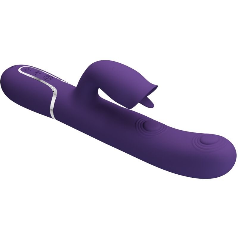 PRETTY LOVE - VIBRADOR COELHO COM ROXO LAMBER