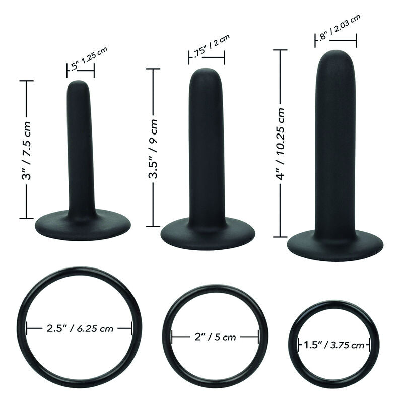 CALEXOTICS - KIT DE FIXAÇÃO DE SILICONE BOUNDLESS