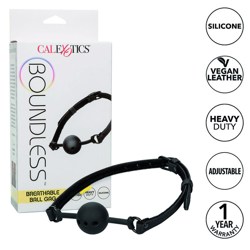 CALEXOTICS - MORDAÇA DE BOLA RESPIRÁVEL BOUNDLESS