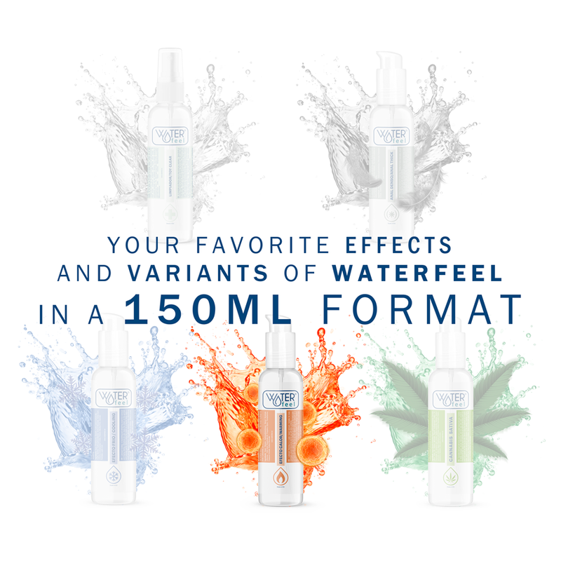 WATERFEEL - LUBRIFICANTE DE EFEITO TÉRMICO 150 ML