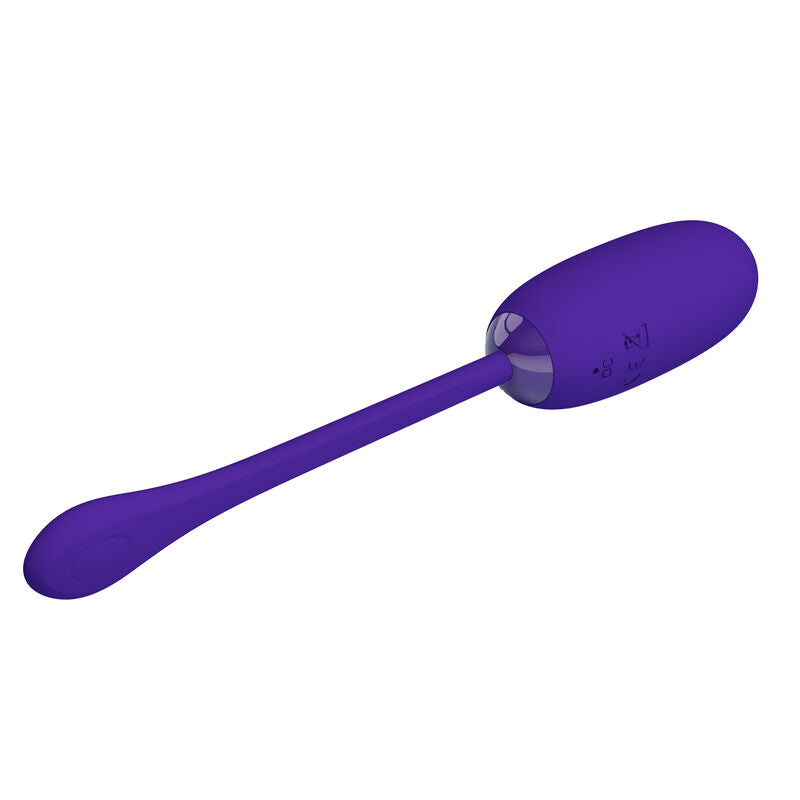 PRETTY LOVE - JULIUS OVO VIBRANTE RECARREGÁVEL À PROVA D'ÁGUA ROXO