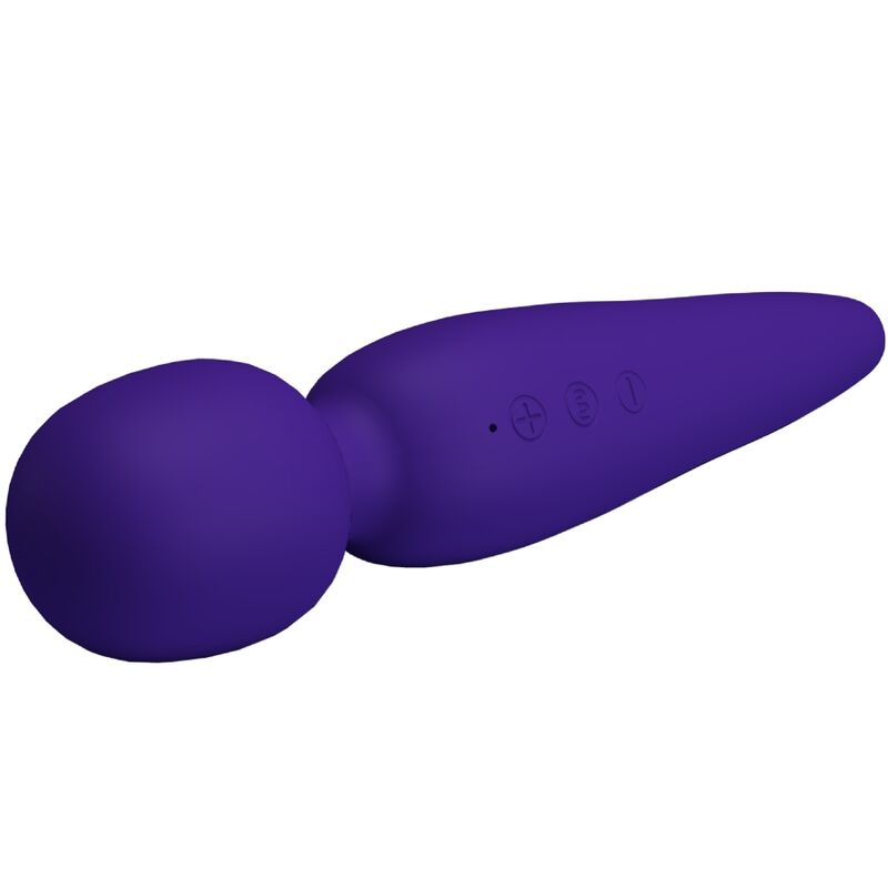 PRETTY LOVE - MASSAGEADOR MEREDITH 12 MODOS DE VIBRAÇÃO ROXO