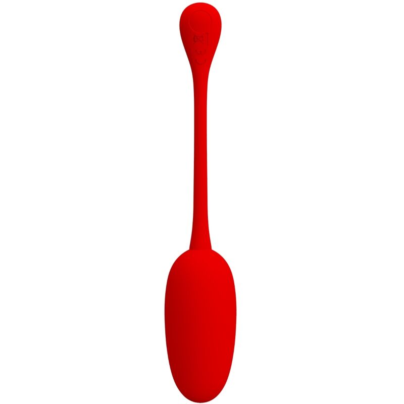 PRETTY LOVE - OVO VIBRATÓRIO RECARREGÁVEL KNUCKER VERMELHO