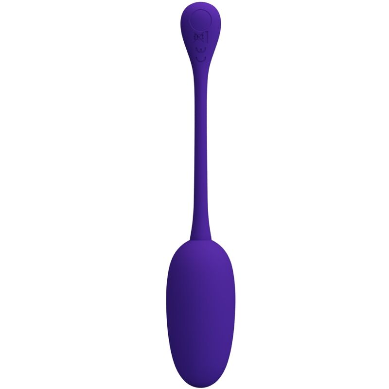 PRETTY LOVE - OVO VIBRATÓRIO ROXO KNUCKER RECARREGÁVEL