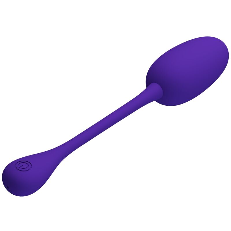 PRETTY LOVE - OVO VIBRATÓRIO ROXO KNUCKER RECARREGÁVEL