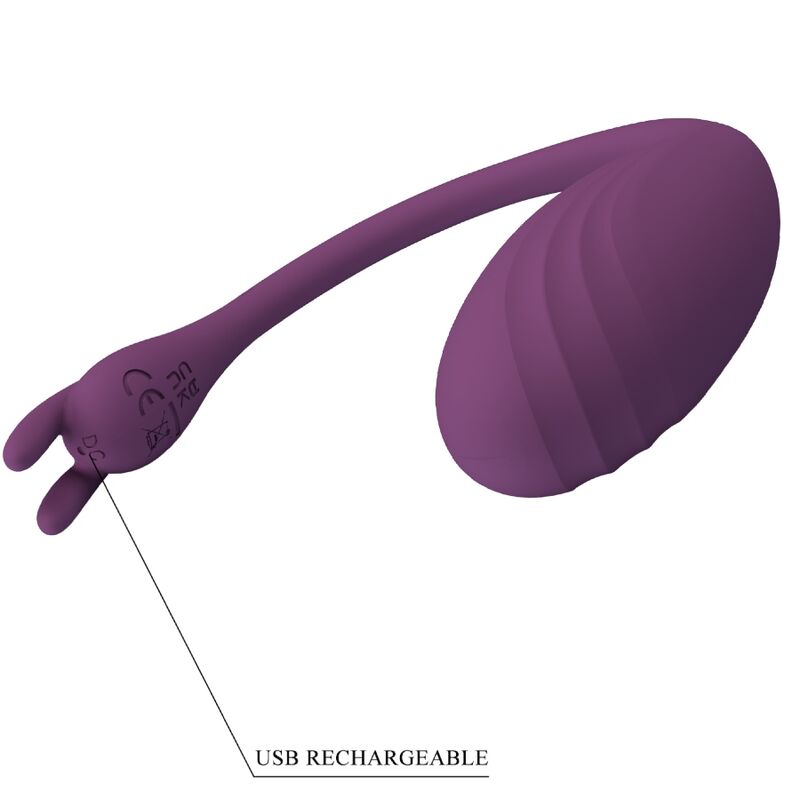 PRETTY LOVE - VIBRADOR CATALINA APP CONTROLE REMOTO ROXO