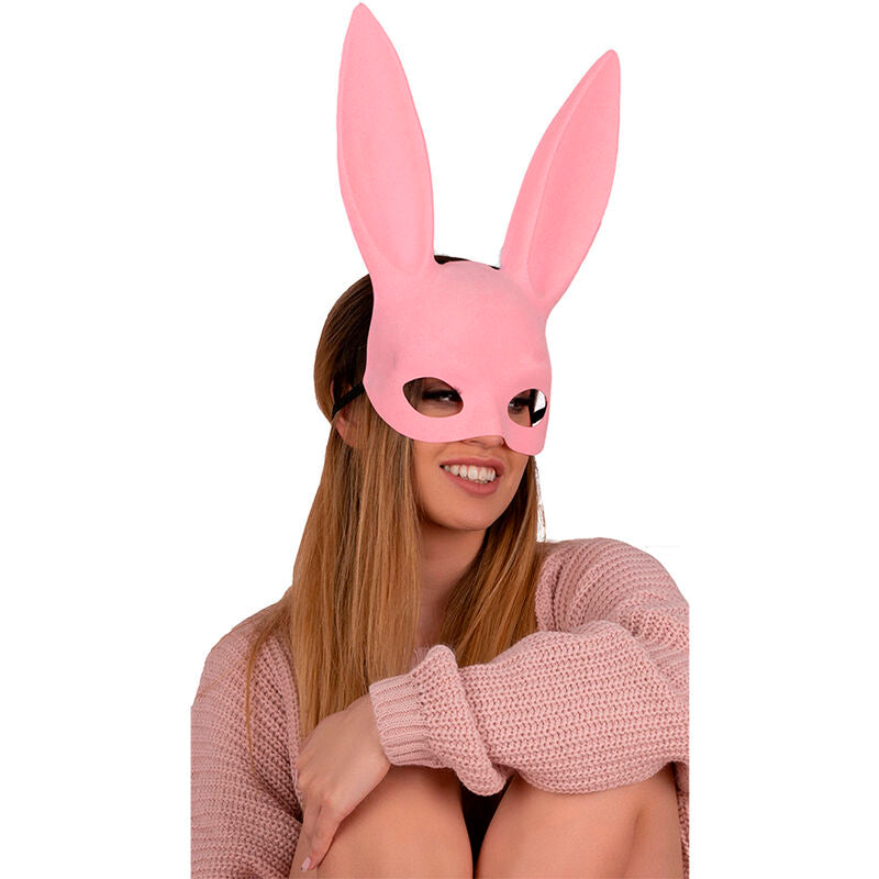 LIVCO CORSETTI FASHION - MÁSCARA KOHU RABBIT ROSA MJ009 TAMANHO ÚNICO