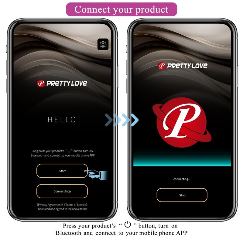 PRETTY LOVE - CONTROLE REMOTO DO APLICATIVO ELVIRA KEGEL BALLS ROXO