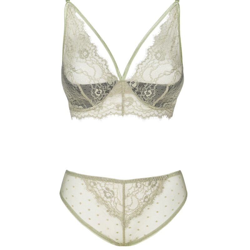 LIVCO CORSETTI FASHION - PINE LC 90667 BRA + CALÇA CÁQUI L/XL