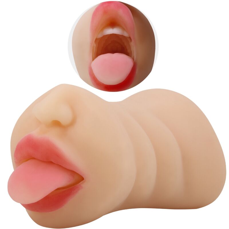CRAZY BULL - SARAH MASTUBADOR EM FORMATO DE VAGINA COM DUPLA ENTRADA
