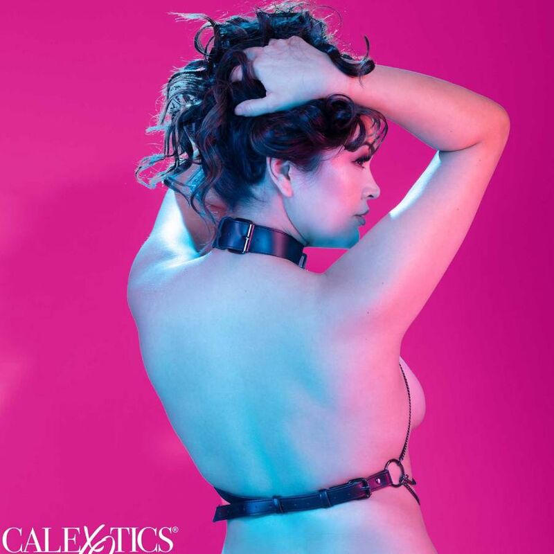 CALEXOTICS - ARREIO DE COLEIRA MÚLTIPLA EUPHORIA PLUS SIZE