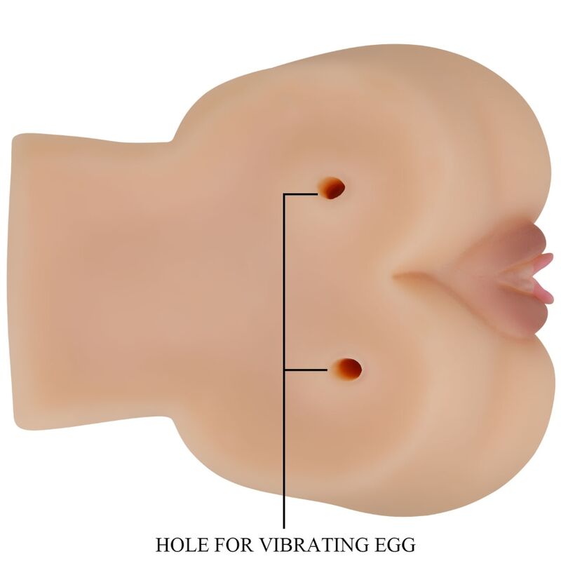 CRAZY BULL - VIBRADOR REALISTA DE VAGINA E ÂNUS KYLIE