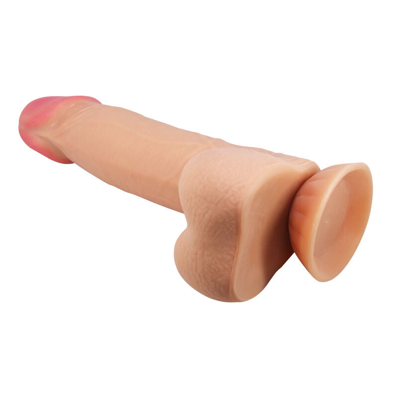 PRETTY LOVE - SÉRIE SKIN DESLIZANTE DILDO REALISTA COM VENTOSA DESLIZANTE 21,8 CM