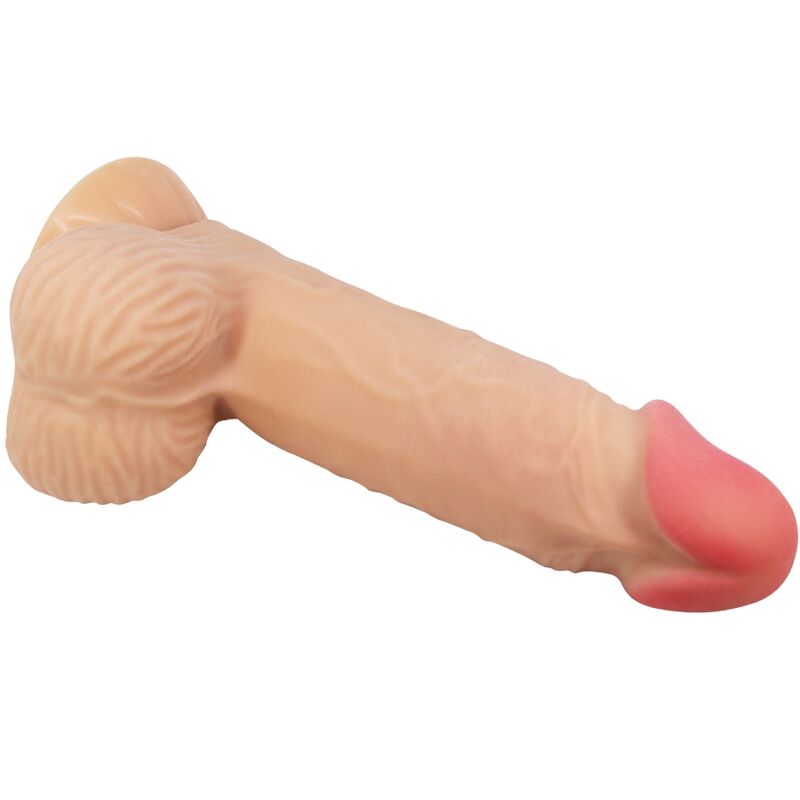 PRETTY LOVE - SÉRIE PELE DESLIZANTE DILDO REALISTA COM VENTOSA DESLIZANTE 20,6 CM