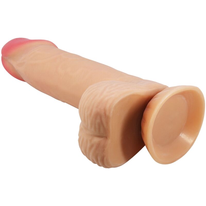 PRETTY LOVE - SÉRIE PELE DESLIZANTE DILDO REALISTA COM VENTOSA DESLIZANTE 20,6 CM