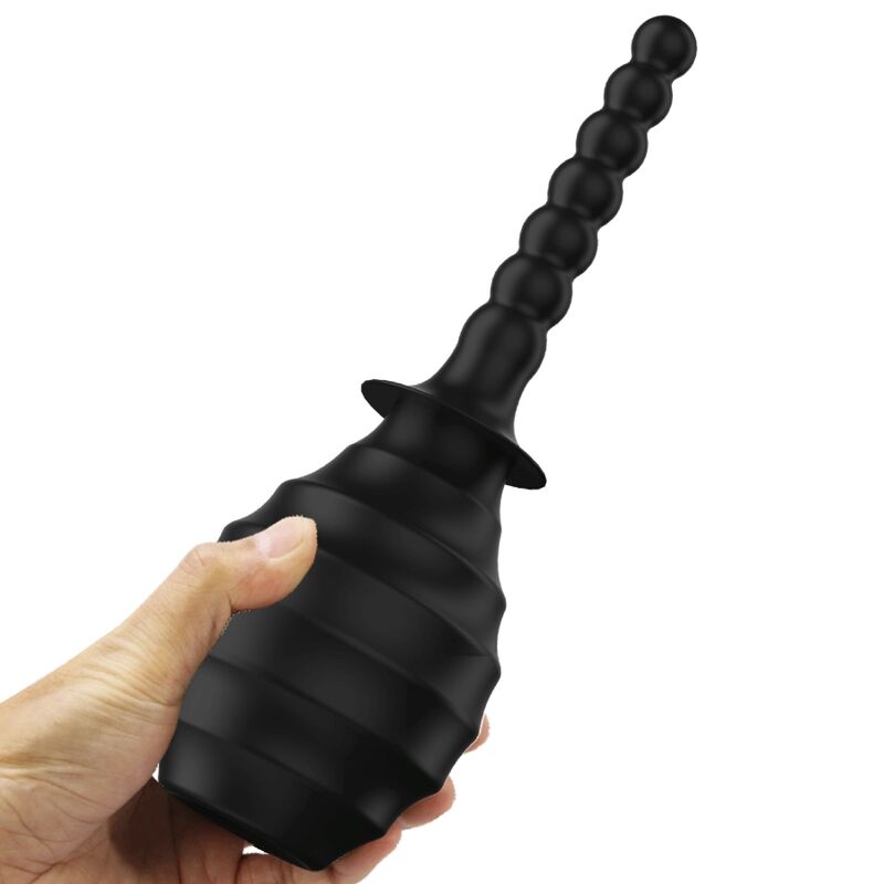 MR PLAY - DUCHA ANAL BLKM7 SUPER POWER PRETO