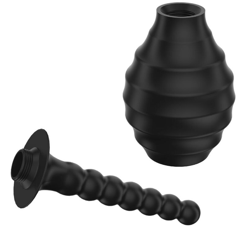 MR PLAY - DUCHA ANAL BLKM7 SUPER POWER PRETO