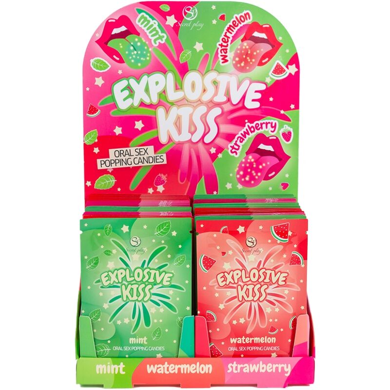 SECRET PLAY - EXPOSITOR DE CARAMELOS EXPLOSIVOS (48 UNIDADES)