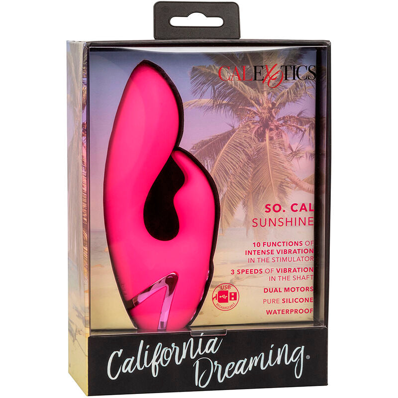CALEXOTICS - SO. CAL SUNSHINE VIBRADOR RABBIT FÚCSIA DA CALIFORNIA DREAMING