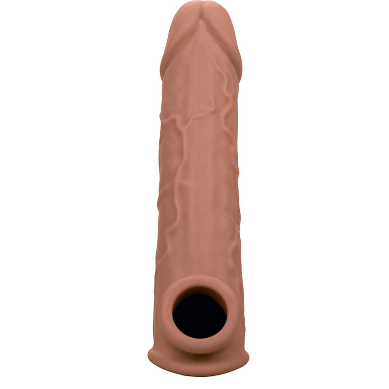 CALEXOTICS - PERFORMANCE MAXX EXTENSÃO REALISTA 8 PELE MARROM