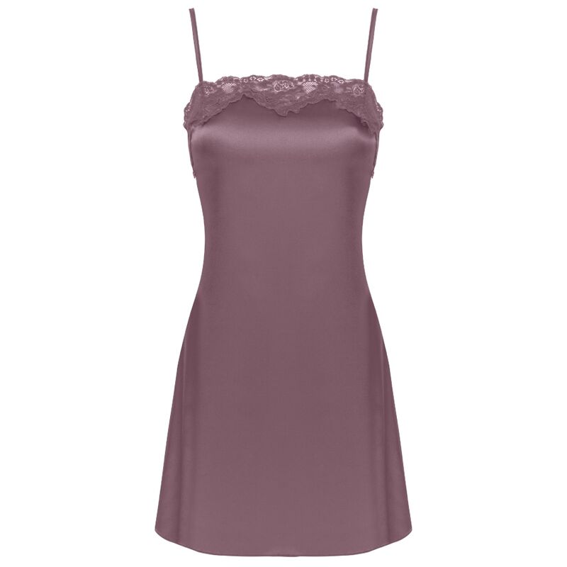 LIVCO CORSETTI FASHION - JACQUELINE LC 90249 ROUPÃO + CAMISA + CALCINHA VIOLETA G/GG