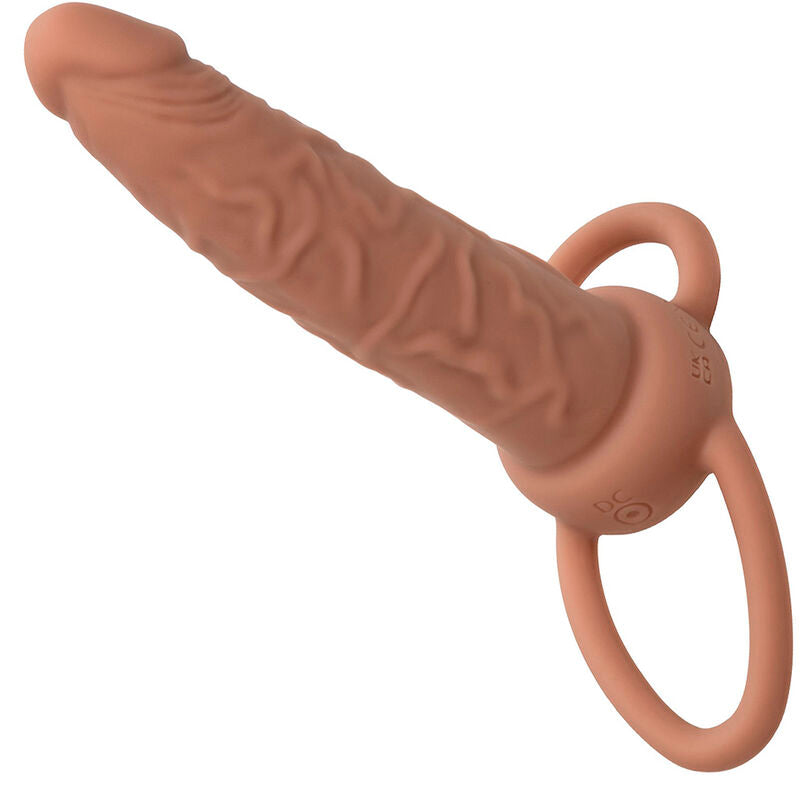 CALEXOTICS - PERFORMANCE MAXX RECARGABLE DOBLE PENETRADOR PIEL MARRÓN