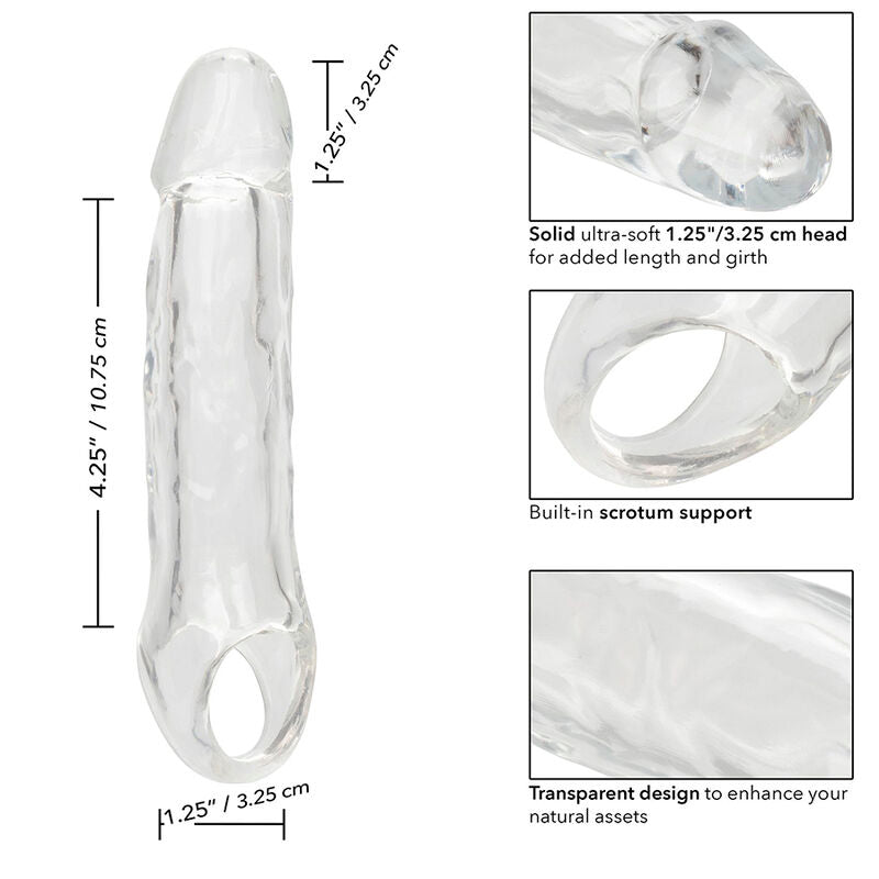 CALEXOTICS - PERFORMANCE MAXX CLEAR EXTENSÃO 5,5 TRANSPARENTE