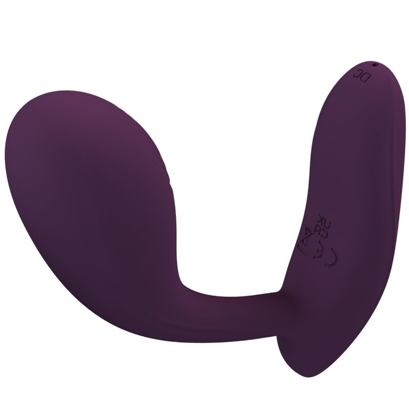 PRETTY LOVE - BAIRD G-SPOT 12 VIBRAÇÕES RECARREGÁVEIS LILA APP